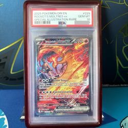 Pokémon Team Rockets’s Moltres EX - PSA 10