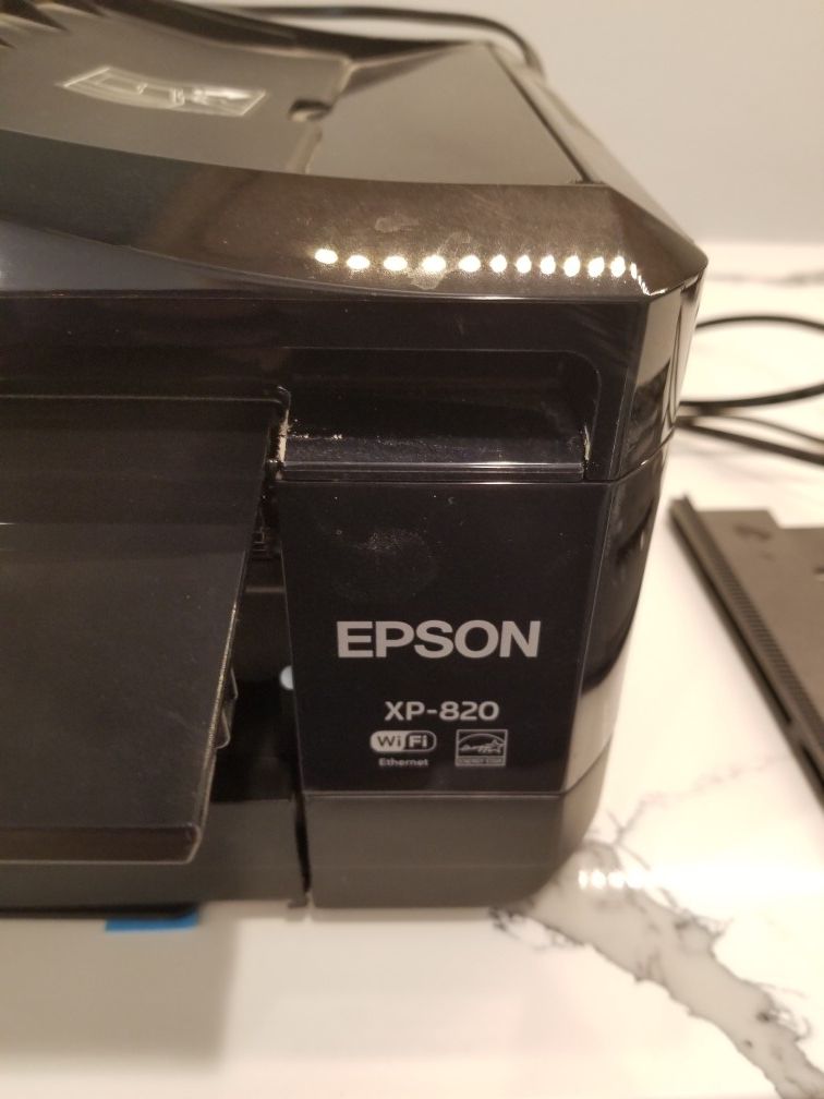 Epsom xp 820 printer scanner advanced photo tools and fax