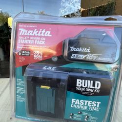 Makita 4ah Starter Kit With Speed Charger