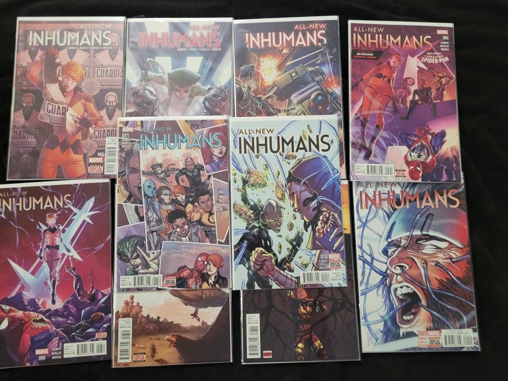 All-New Inhumans Issues 2-11