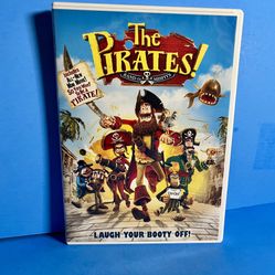 The Pirates! Band of Misfits DVD (2012) Aardman Sony Animation Hugh Grant PG