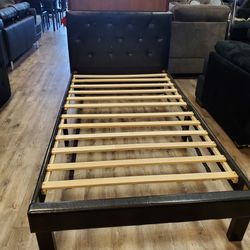 Twin Bed Frame, $298 With Mattresses  .. Same Day Delivery 🚛‼️