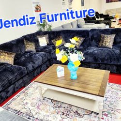 Oversized Fabric Livingroom Sectional Couches Sofa 🛋 