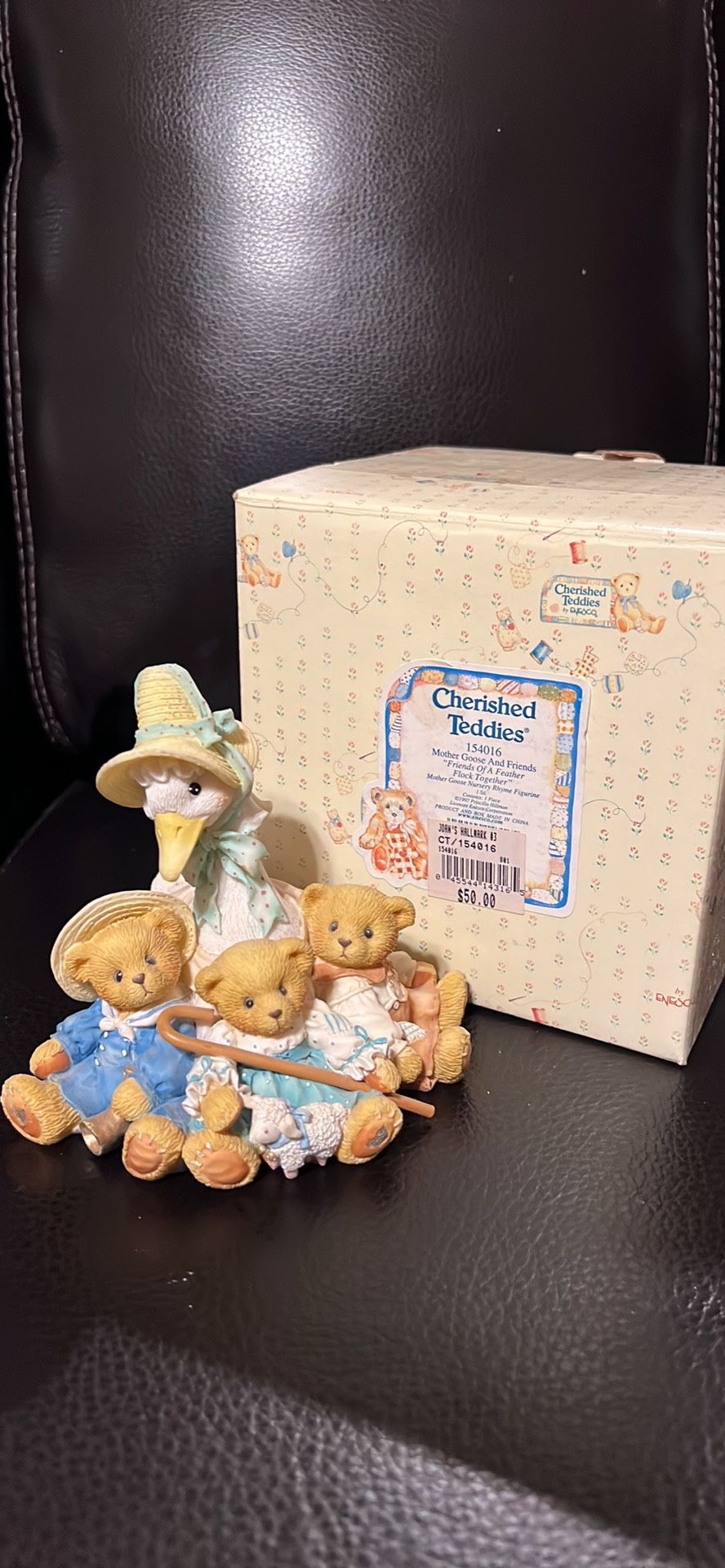 Cherished Teddies Mother Goose And Friends