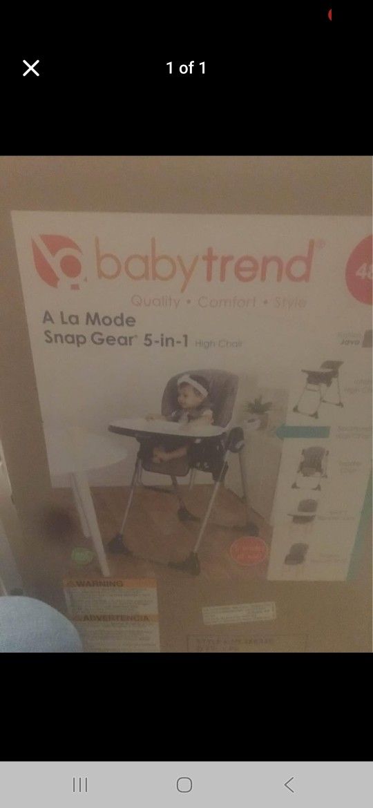 Baby High Chair 5 In 1
