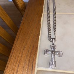 Diamond Cut Silver Chain 925 26 Inch 