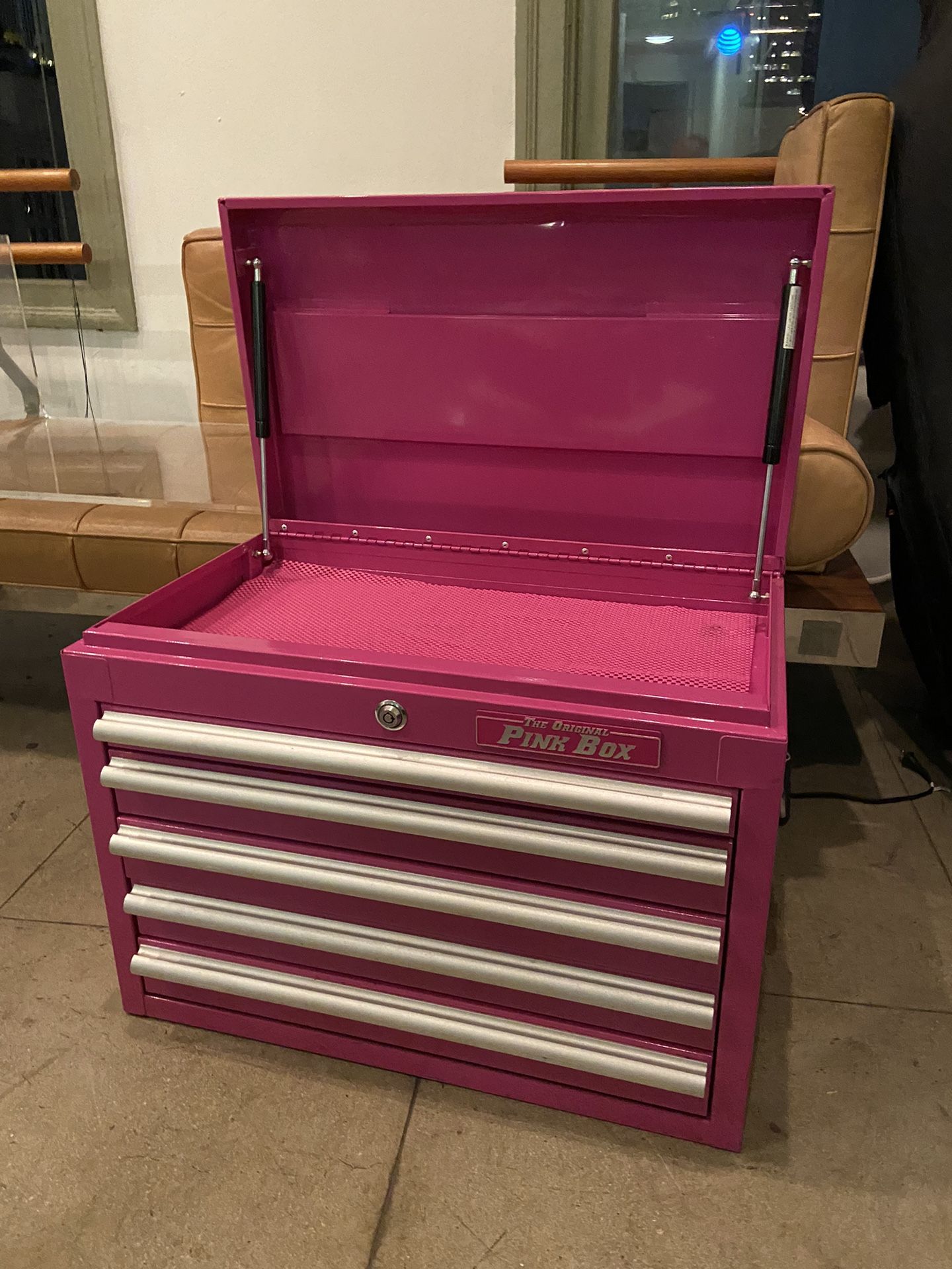 Original Pink Box 5 Drawer Tool Box
