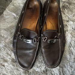  Prada Loafers logo flat driving shoes classic dress shoes y2k 
