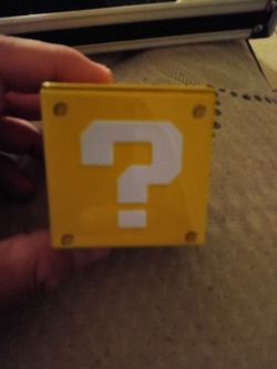 Super Mario Question Block Storage Tin