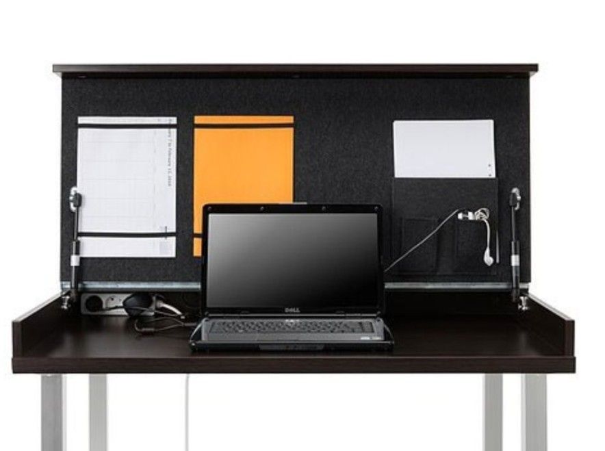 Desk Black/Brown IKEA VIKA VEINE (READ DESCRIPTION BEFORE MESSAGING)