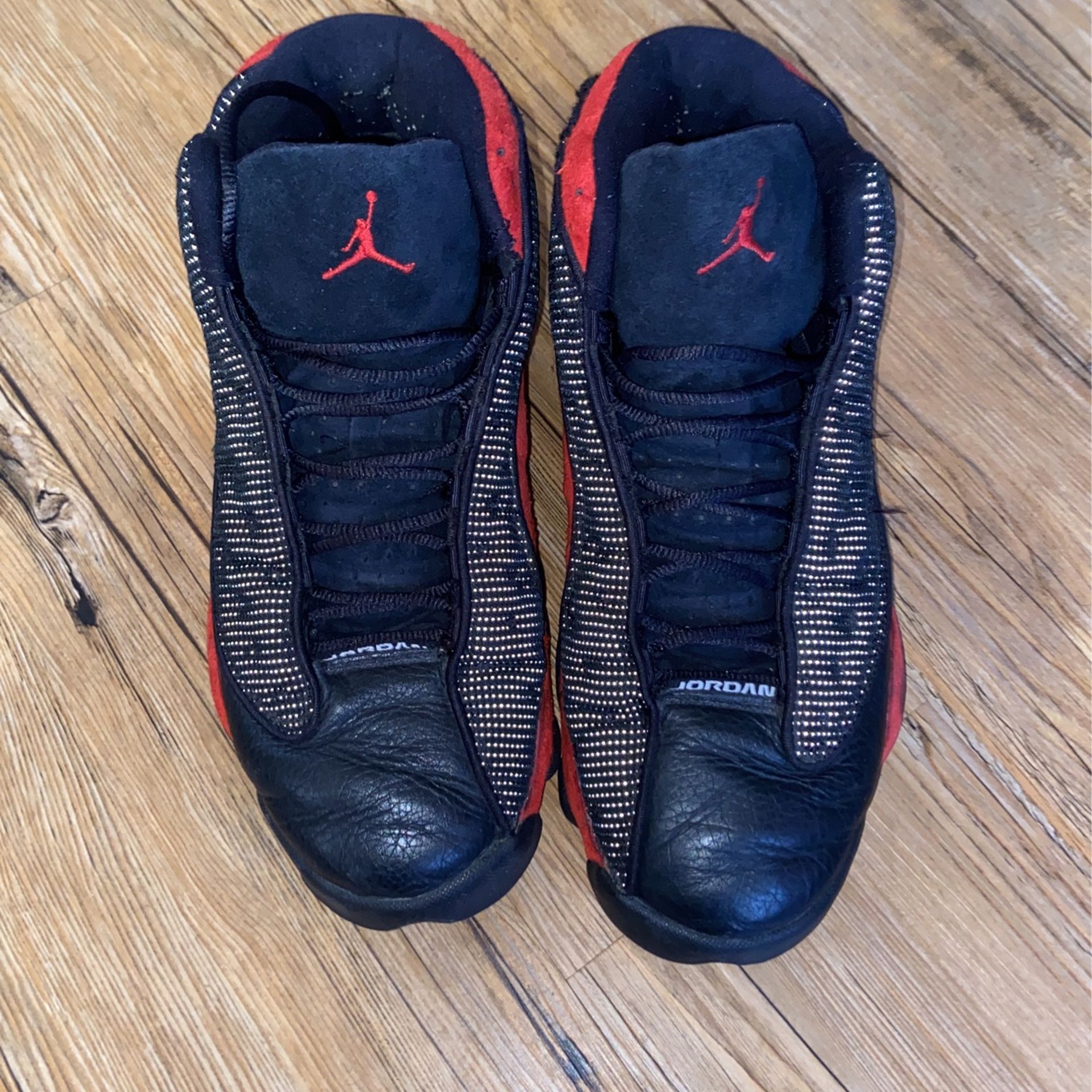 04 Retro Jordan Bred 13s Sz 9