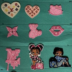 Designer Luxury Patches, Brooches, Pins And Charms