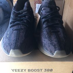 Adidas Yeezy 380 Onyx size 8