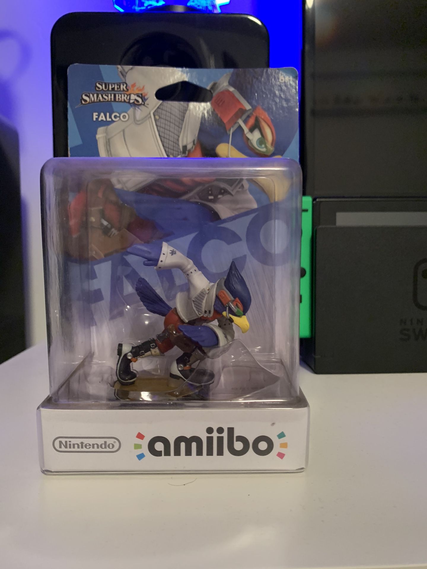 Falco Super Smash Bro’s Amiibo