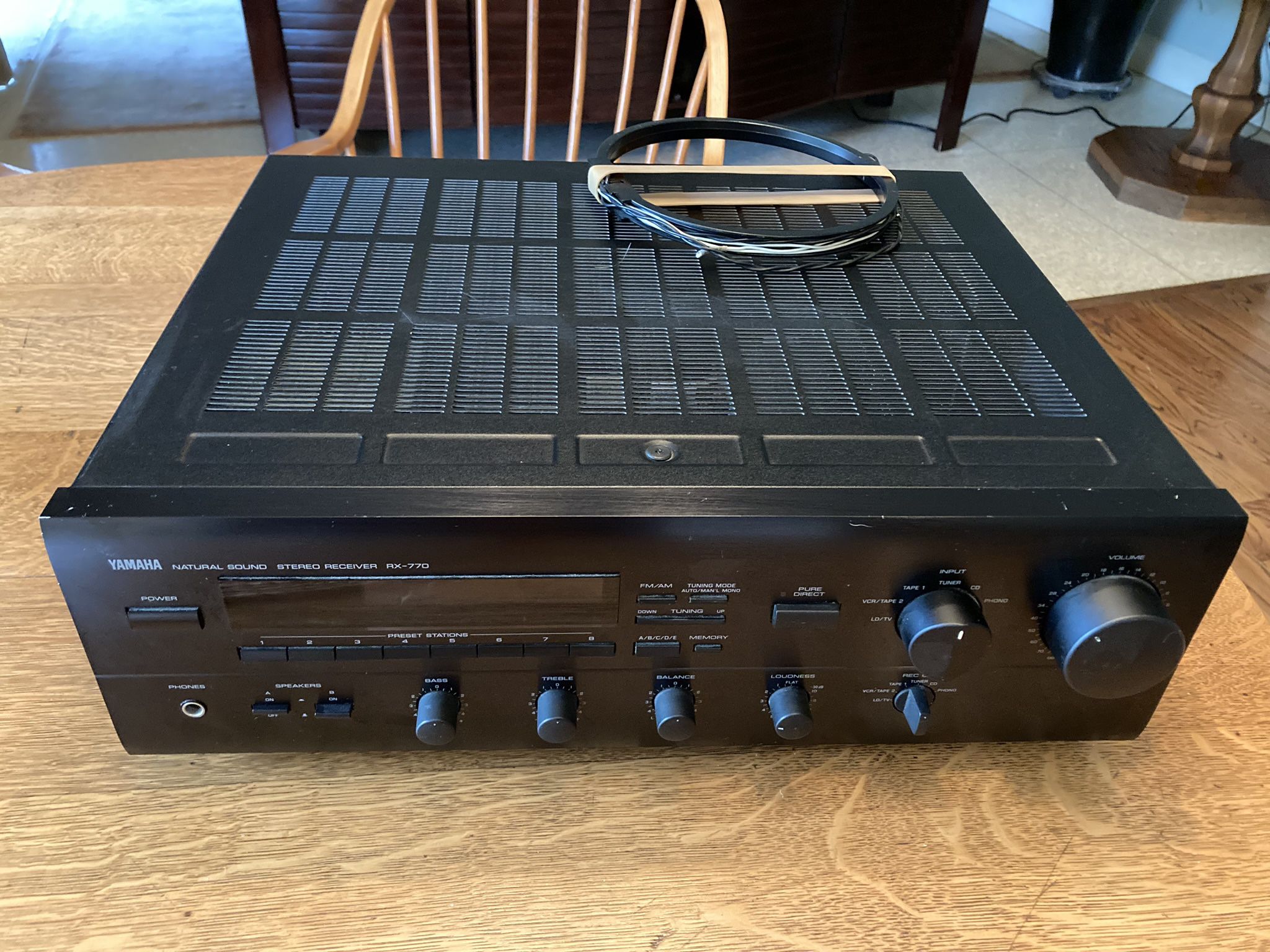 Yamaha Natural Sound Stereo Receiver RX-770