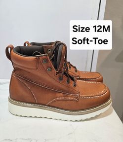 Wolverine Soft Toe Work Boots Size 12M