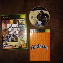 Grand Theft Auto San Andreas Xbox