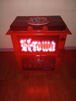 Texans custom cooler