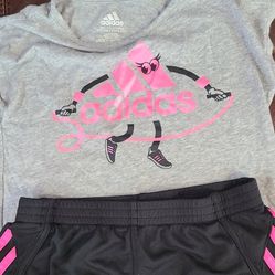 Adidas Girls SummerOutfit Size 6x