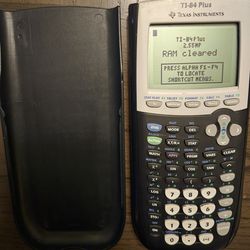 Texas Instruments TI-84 Plus Graphing Calculator W: Cover