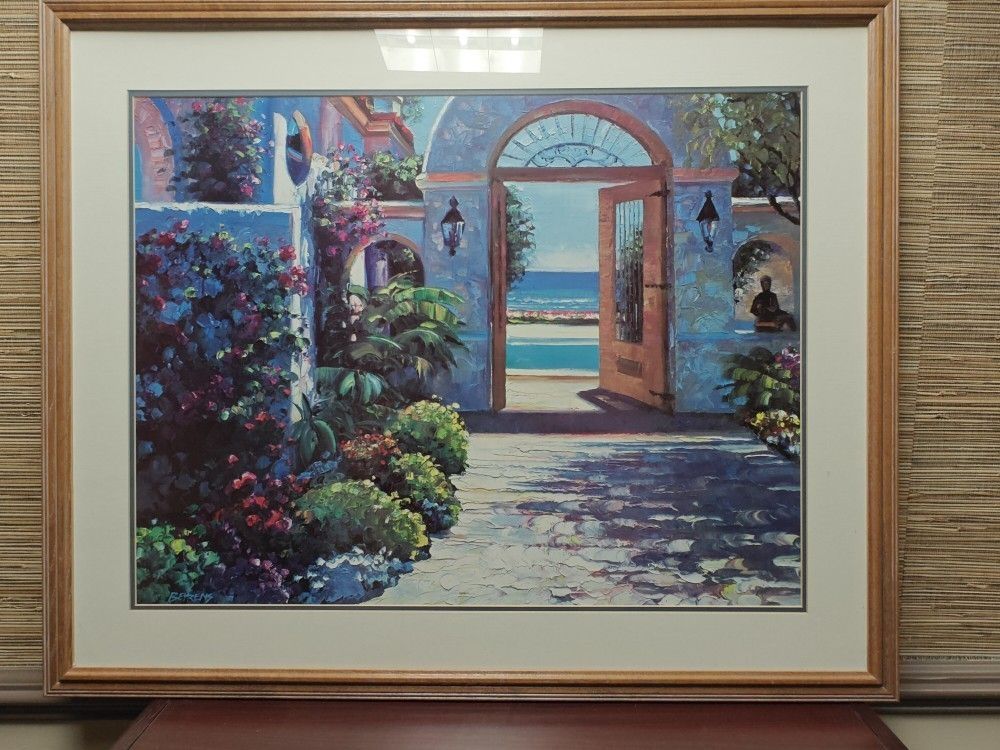 Art, Tropical Courtyard