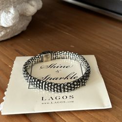 Lagos Silver Caviar Bracelet 