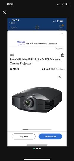 Sony 1080 HD Projector