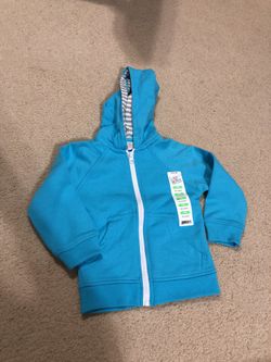 BRAND NEW: Kids Corner zip up fleece in size 9 Months