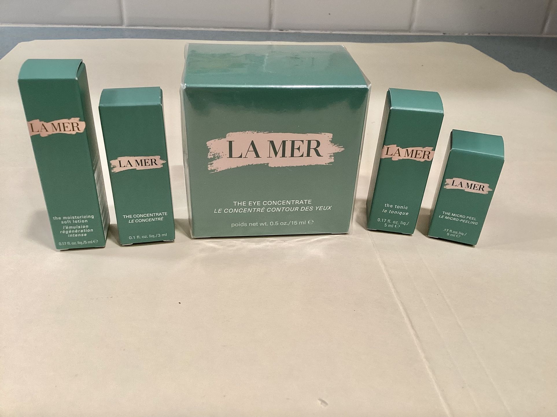 NEW La Mer Eye Concentrate, Tonic, Micro Peel, Moisturizing Soft Lotion, The Concentrate Face-care Health Beauty Products