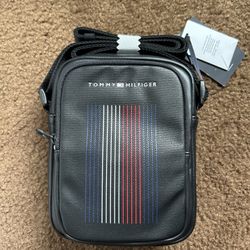 New Black Tommy Hilfiger Cross Body Bag