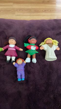 Cabbage Patch Kids Mini Figures Set of 4