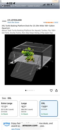 XXL TURTLE BASKING PLATFORM