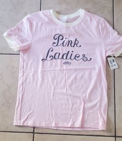 New Grease Movie Pink Ladies Shirt. Size Small