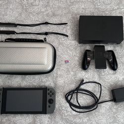 Nintendo Switch (v1 Unpatched) + Accessories 