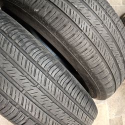 (TWO) 205 75 14 HANKOOK TIRES $70 CARRY OUT