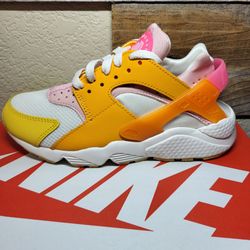 *NEW* Nike Huarache Summit White/Hyper Pink-Solar Women's Size 6