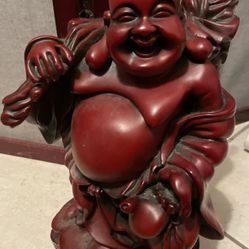 16” Heavy Resin Laughing Buddha Statue