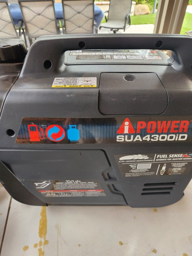 Ai Power SUA4300iD Dual Fuel Inverter Generator