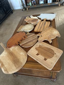 Vintage Wood Cutting Boards 