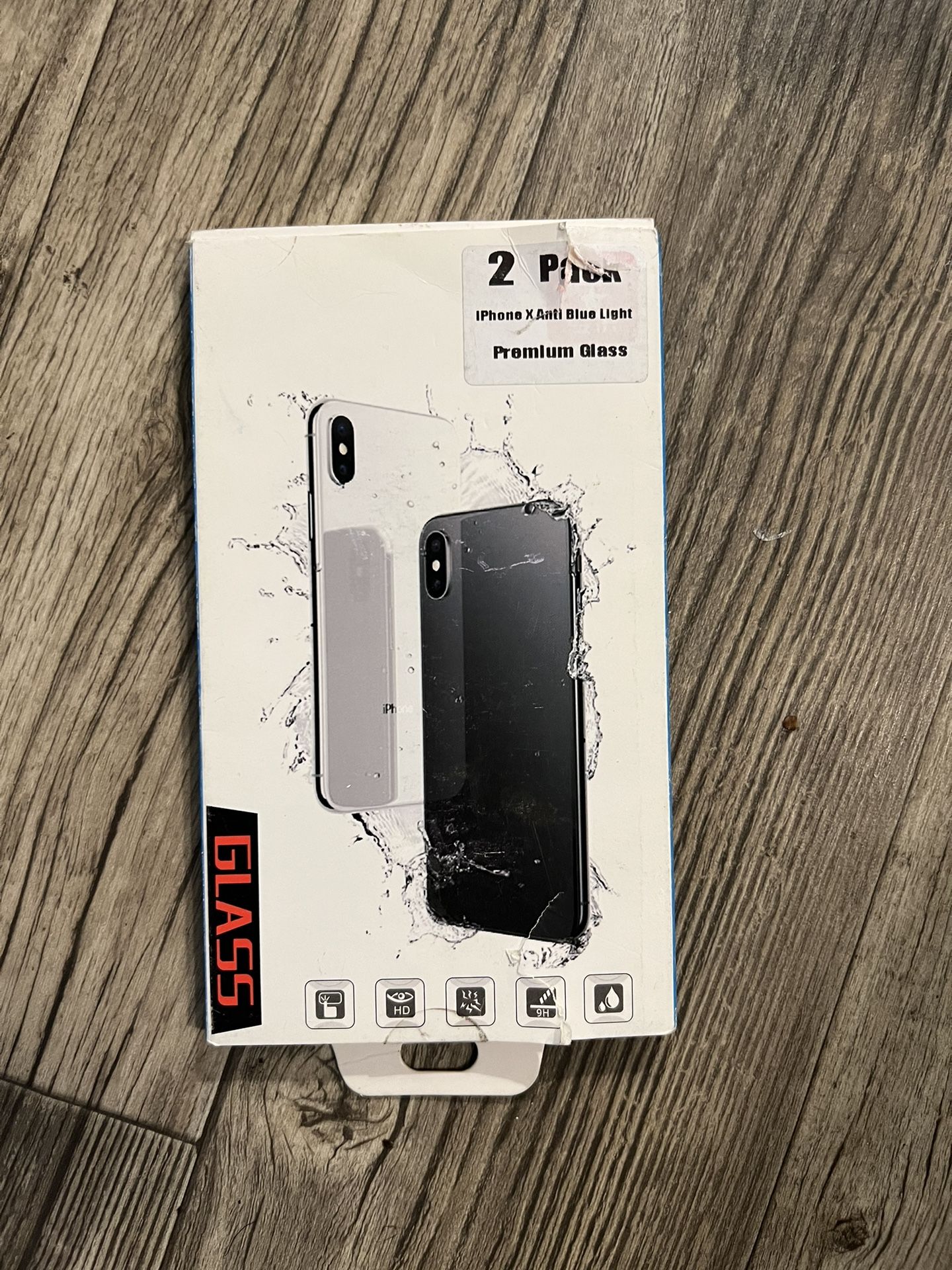 iPhone Xs X 10 Screen Protector & Case