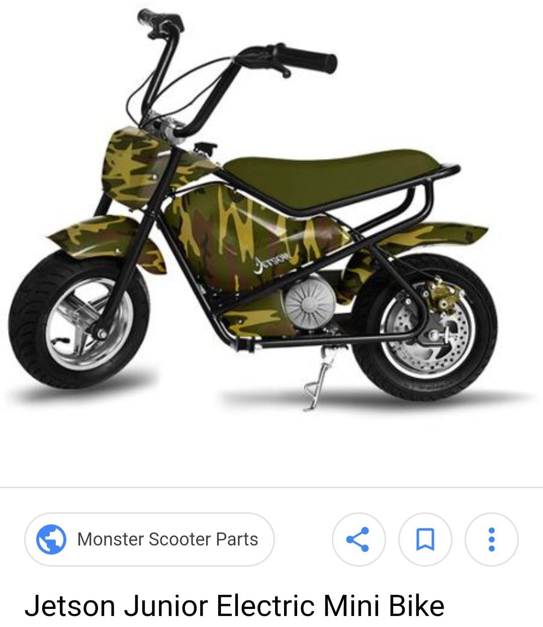 Jetson junior cheap electric bike