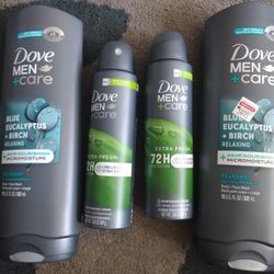 Dos Body Wash Y Dos Spray Dove Por Solo $24