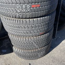 265/60/20 Used Tires 265-60-20 Llantas Usadas