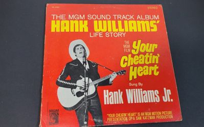 MGM Sound Track Album Vinyl Record Hank Williams' Life Story