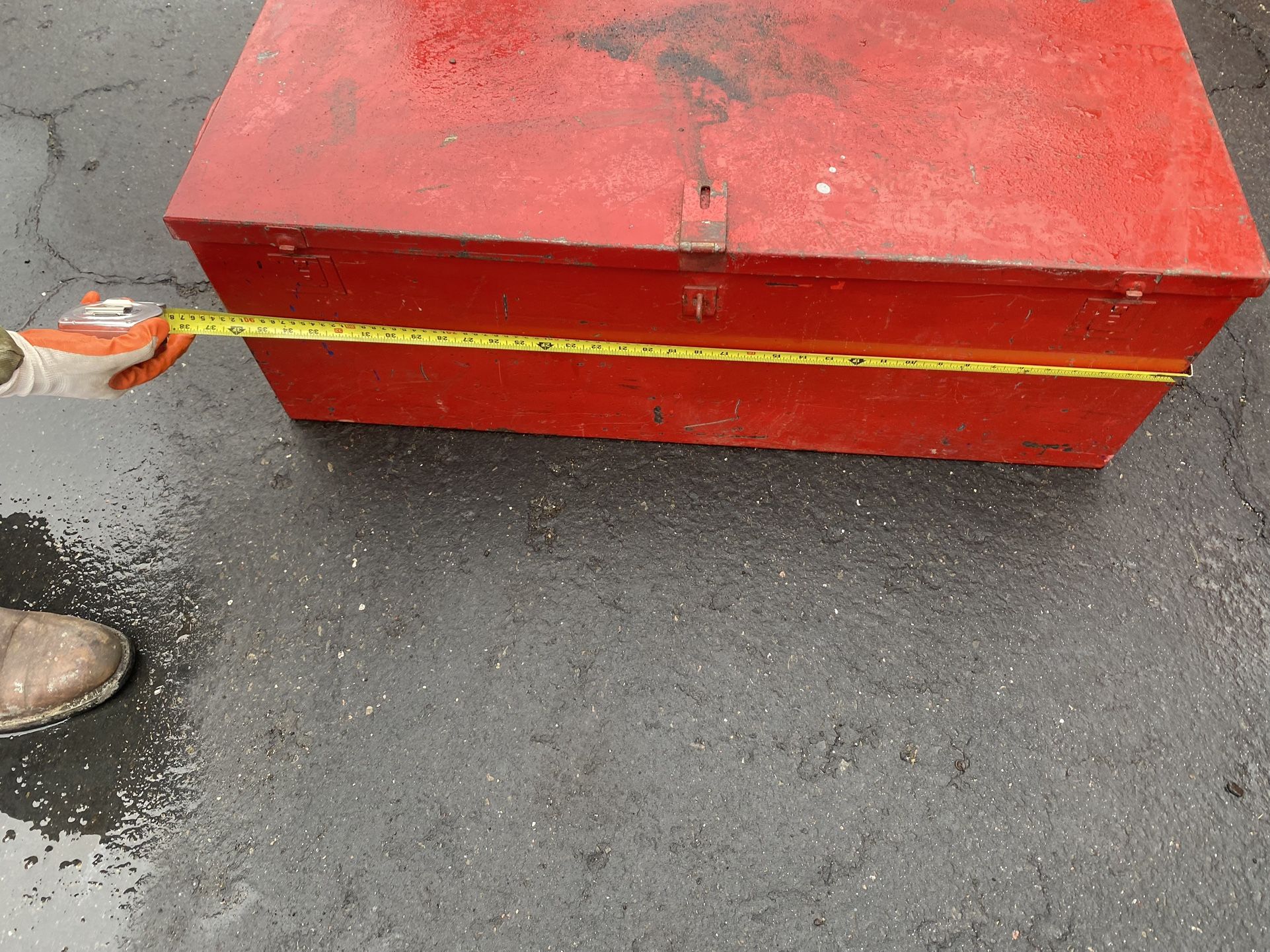 Red Box tools aluminum 