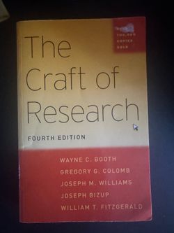 The craft of research