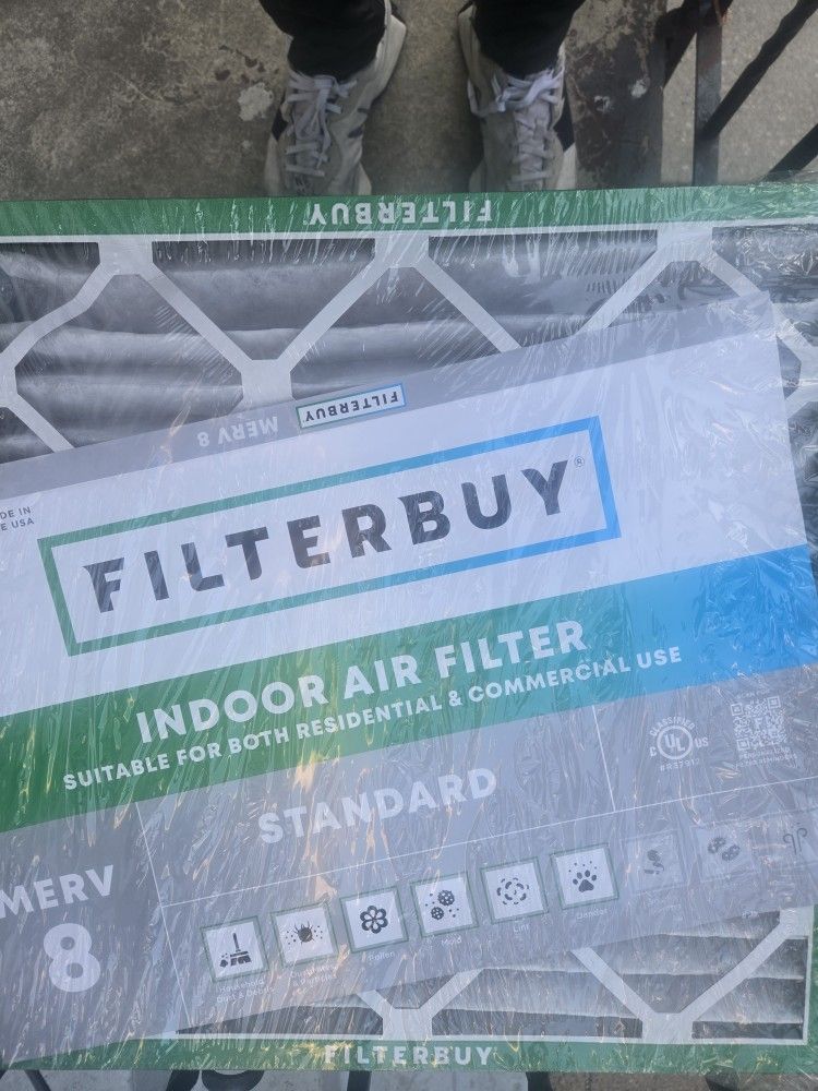 Ac Filters For Hvac System 20x20x2 12 Pack