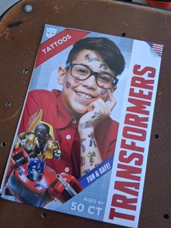 Brand New Transformers Tattoos - $7