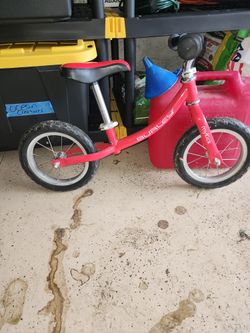 Red Balance Bike