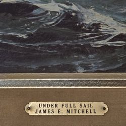 James E Mitchell Vtg Framed Print